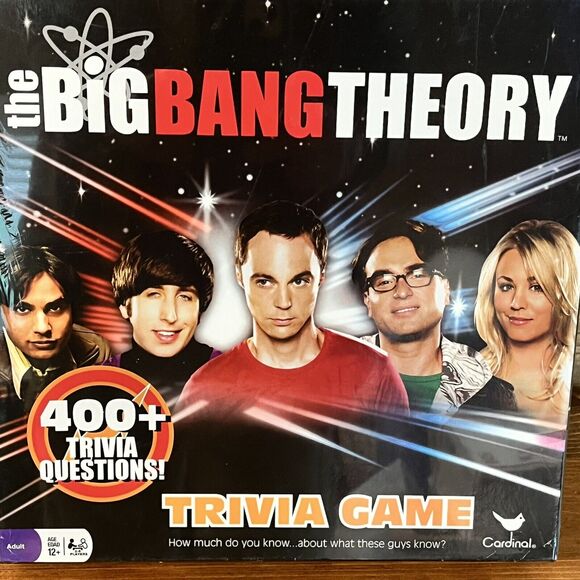 The Big Bang Theory Trivia Game 400+ Trivia Questions New Sealed Age 12+ - Picture 2 of 5